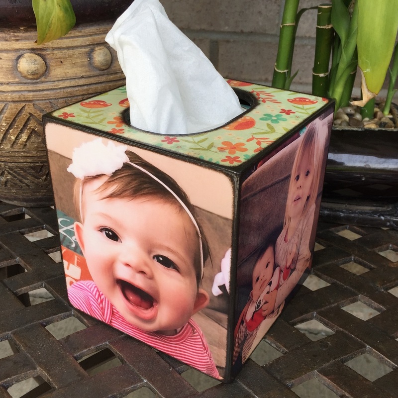 custom tissue box holder
