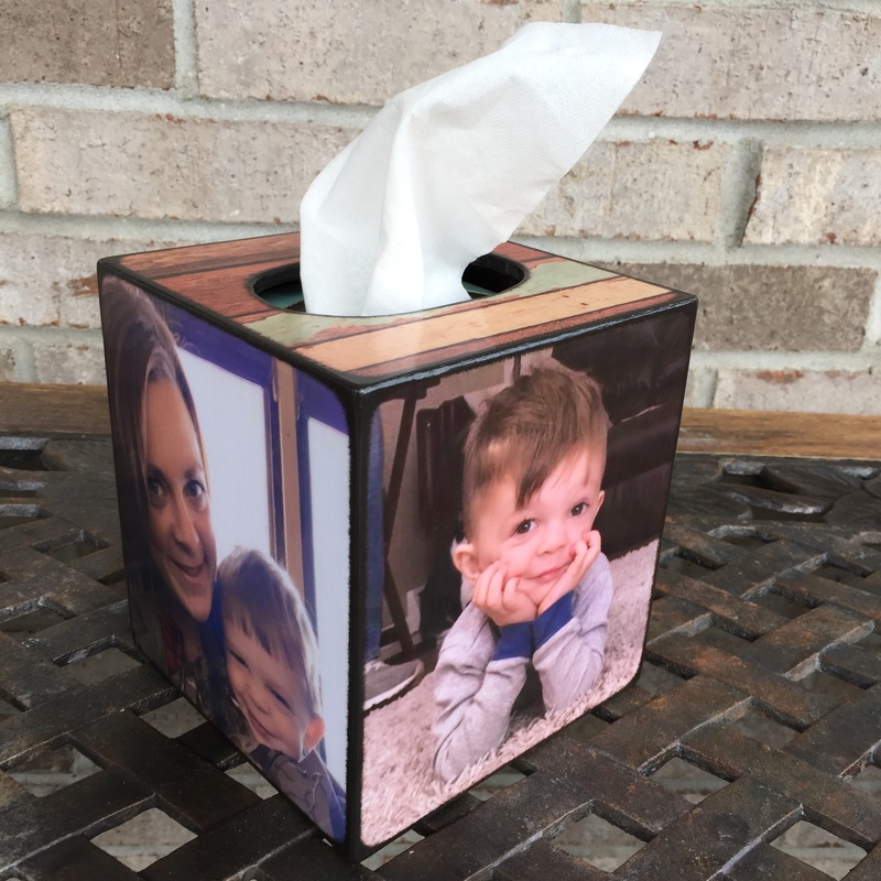 personalized tissue box